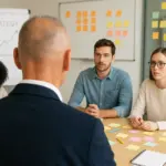 Michael Weiss in einem Strategie-Workshop mit Team – Organisationsentwicklung & Transformationsberatung